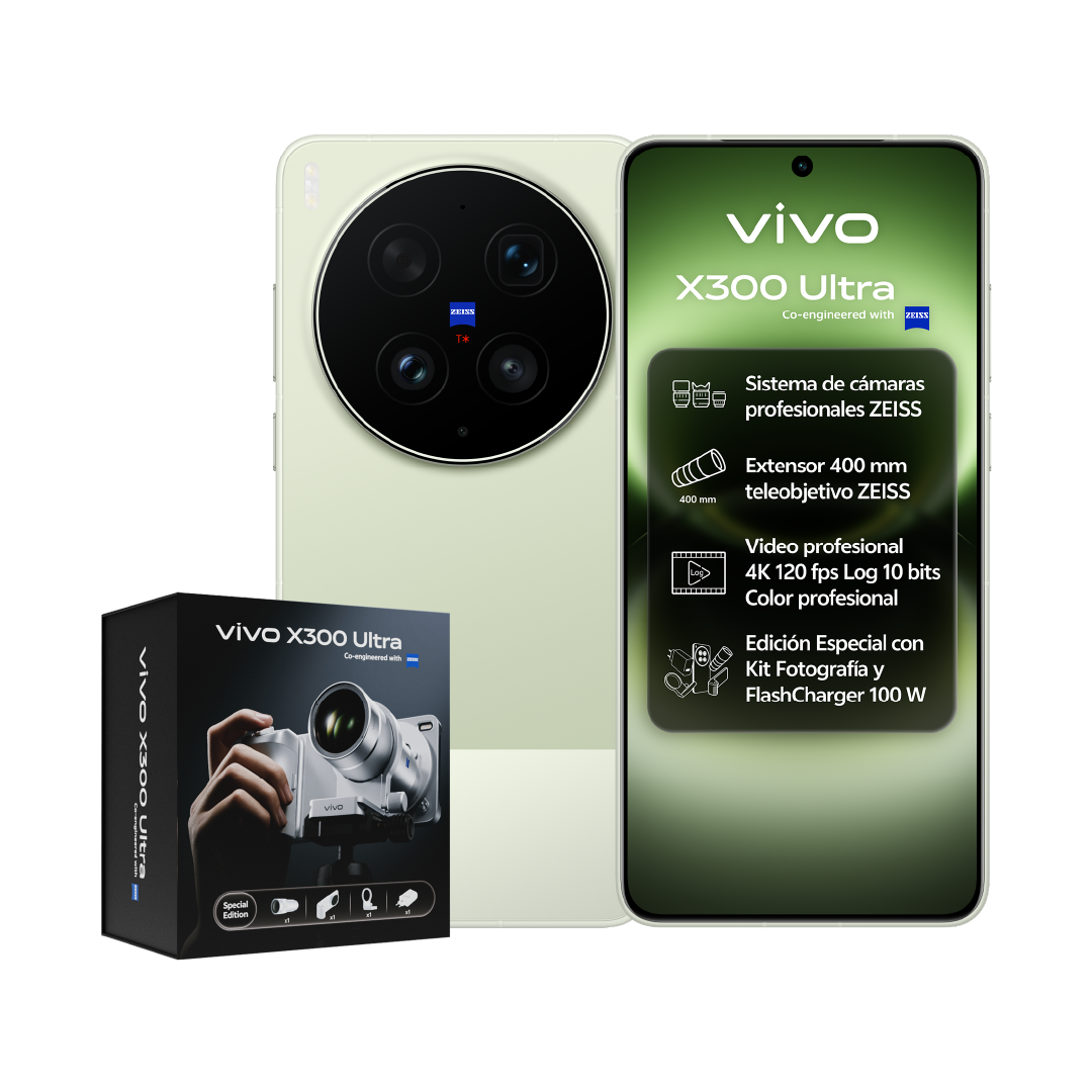 °ε♡з°VIVO X300 Ultra16GB/512GBグリーンセット vivo X300 Ultra Bundle 1TB | Kit ZEISS y Carga 100W Gratis – Vivo