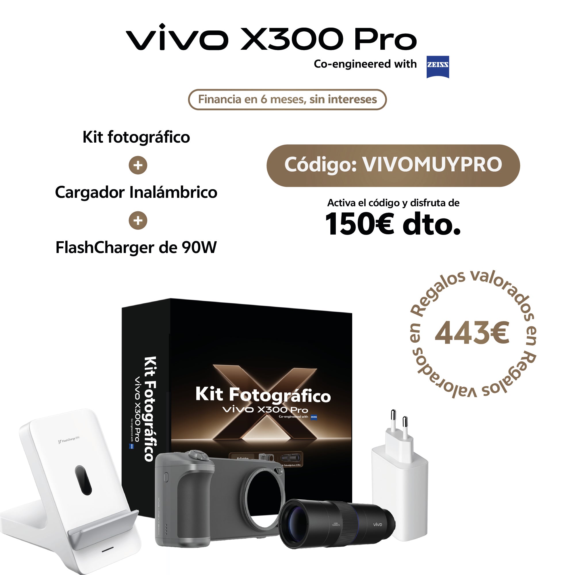 X300 Pro + Kit Fotográfico