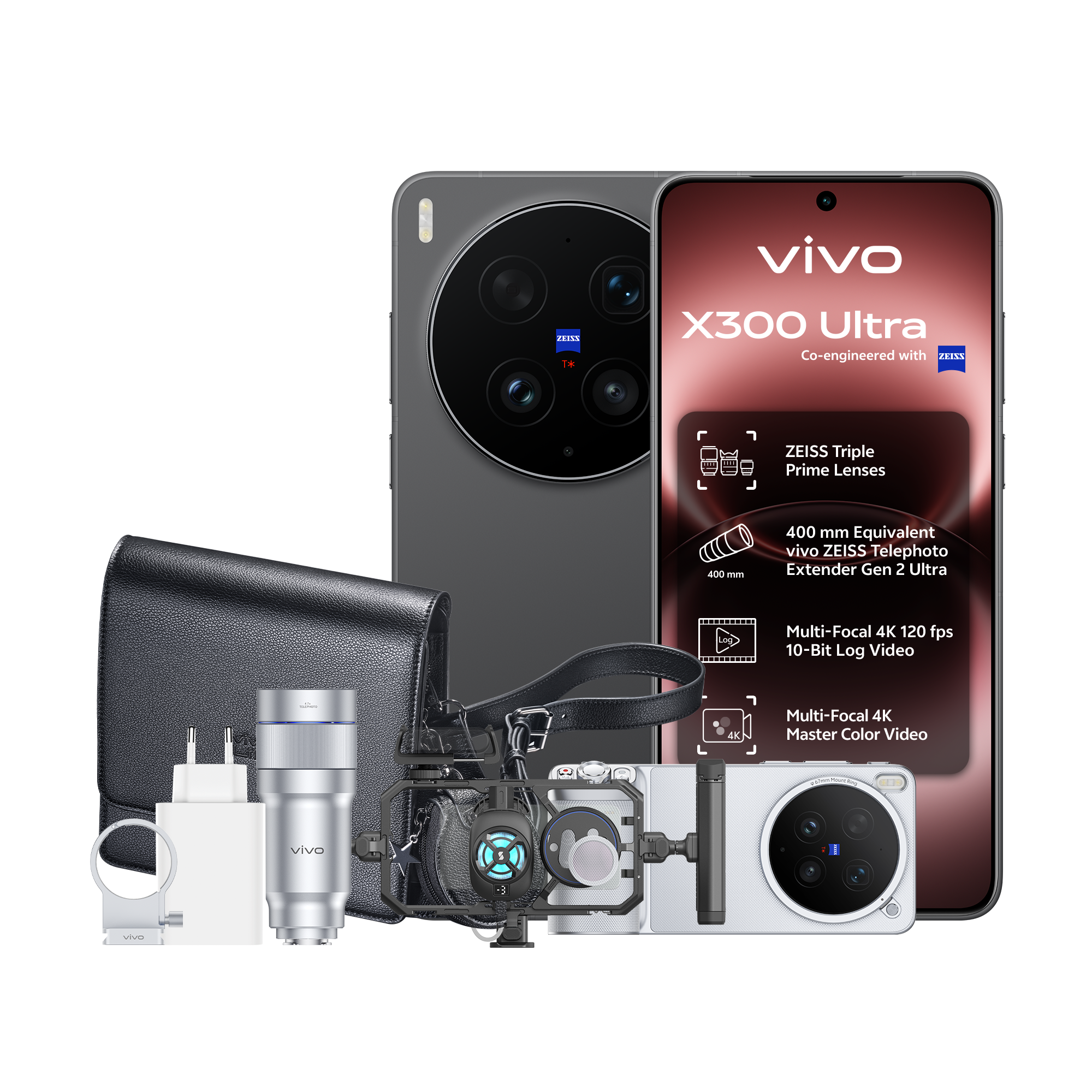 vivo X300 Ultra + Kit fotográfico Bundle