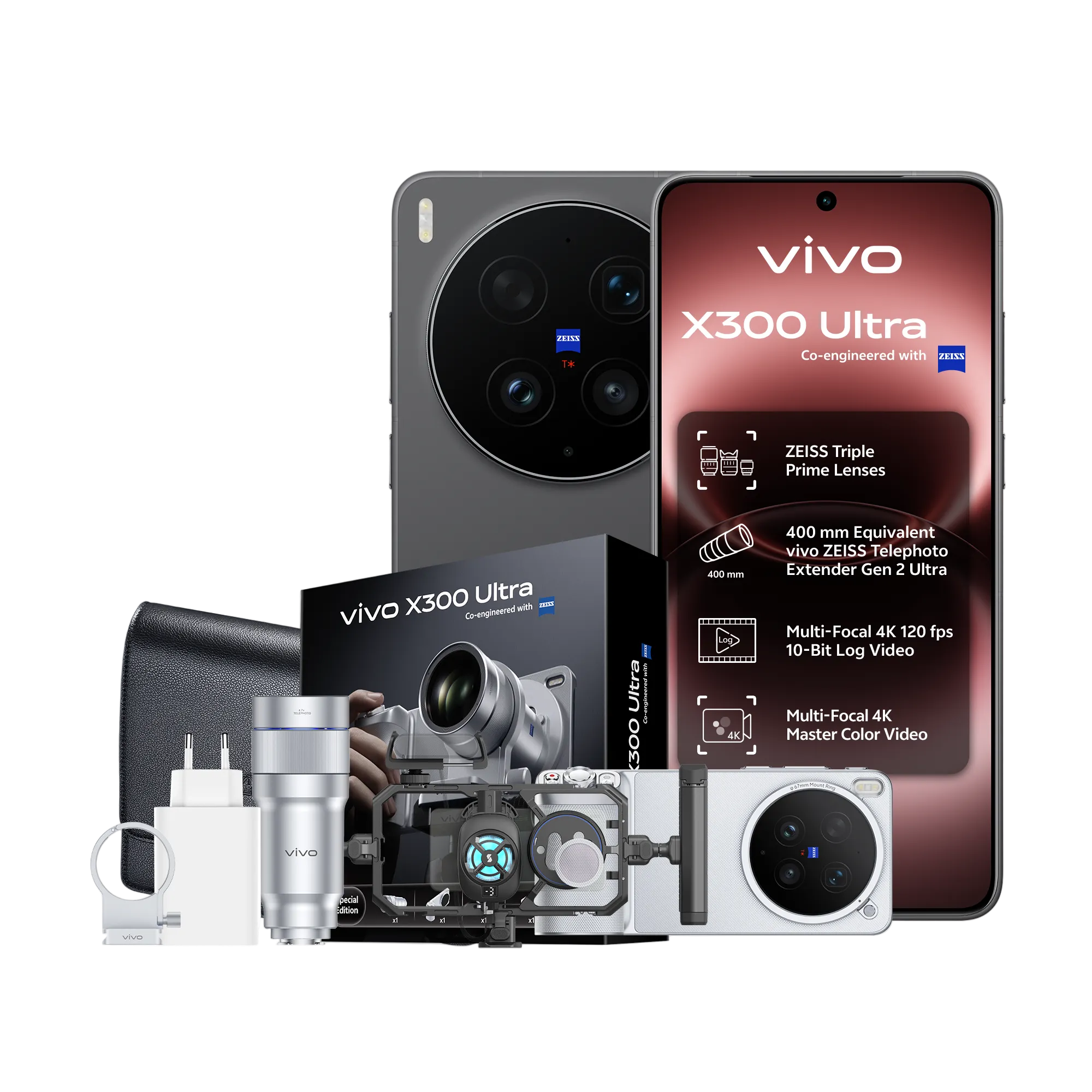 vivo X300 Ultra + Kit fotográfico Bundle