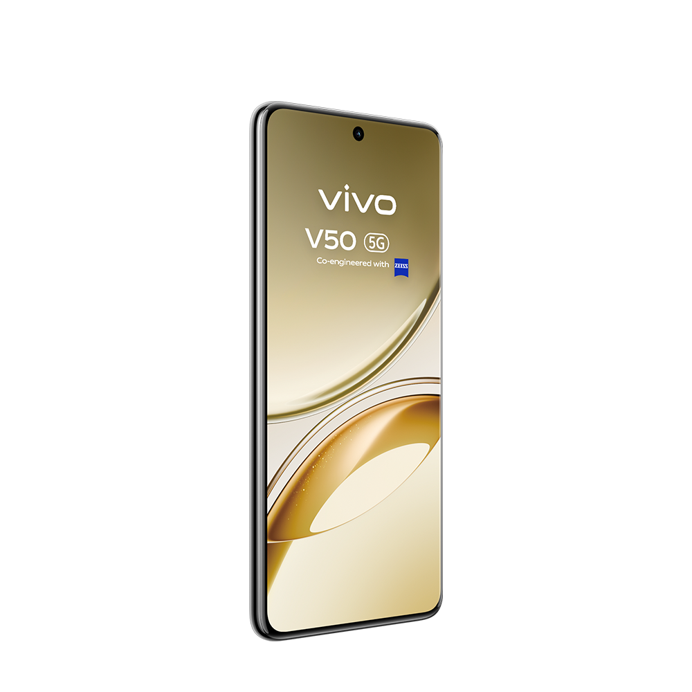 vivo V50 Satin Black con 512 GB de capacidad para juegos y alta productividad