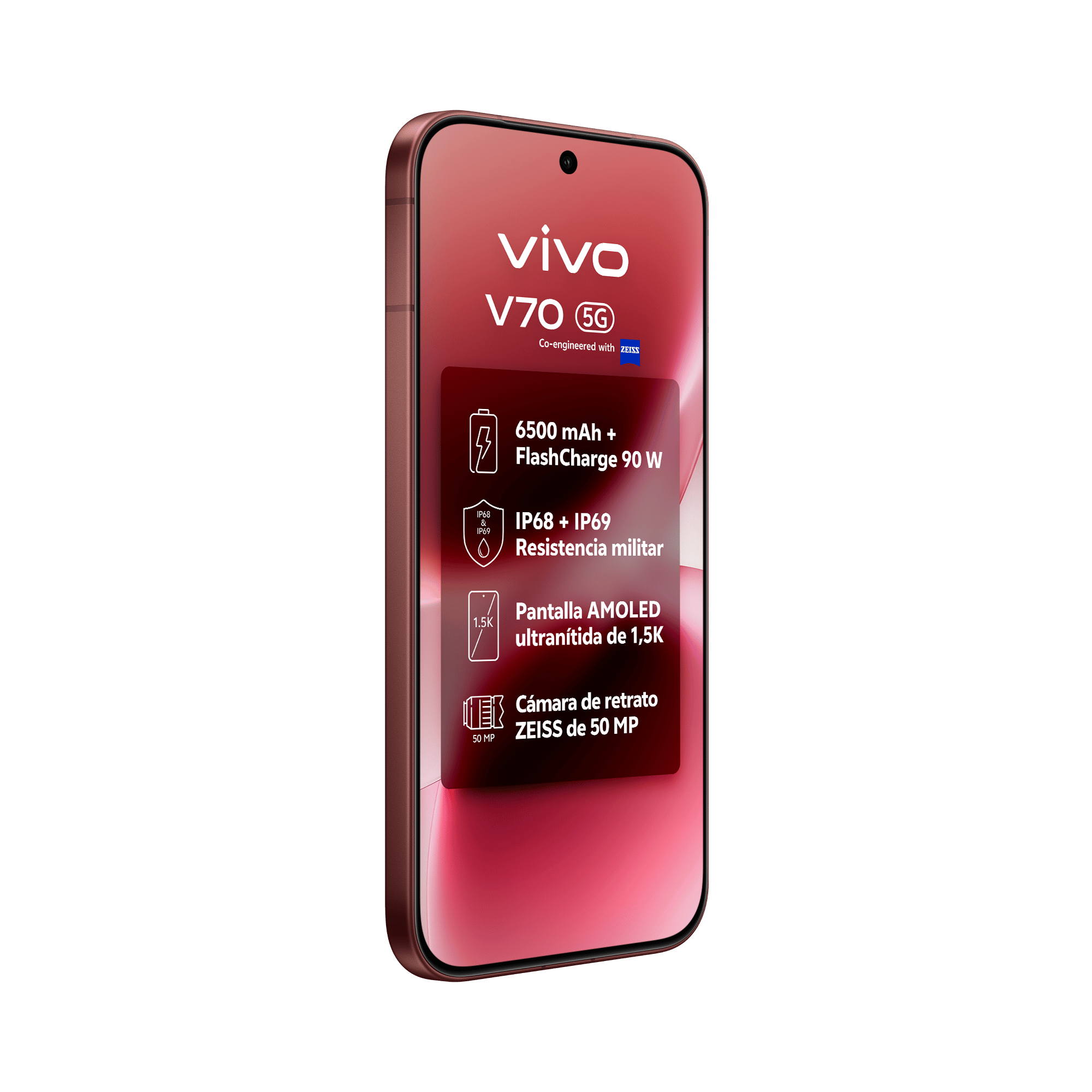 Acceso al Espacio Privado seguro mediante huella ultrasónica en el modelo Sandalwood.