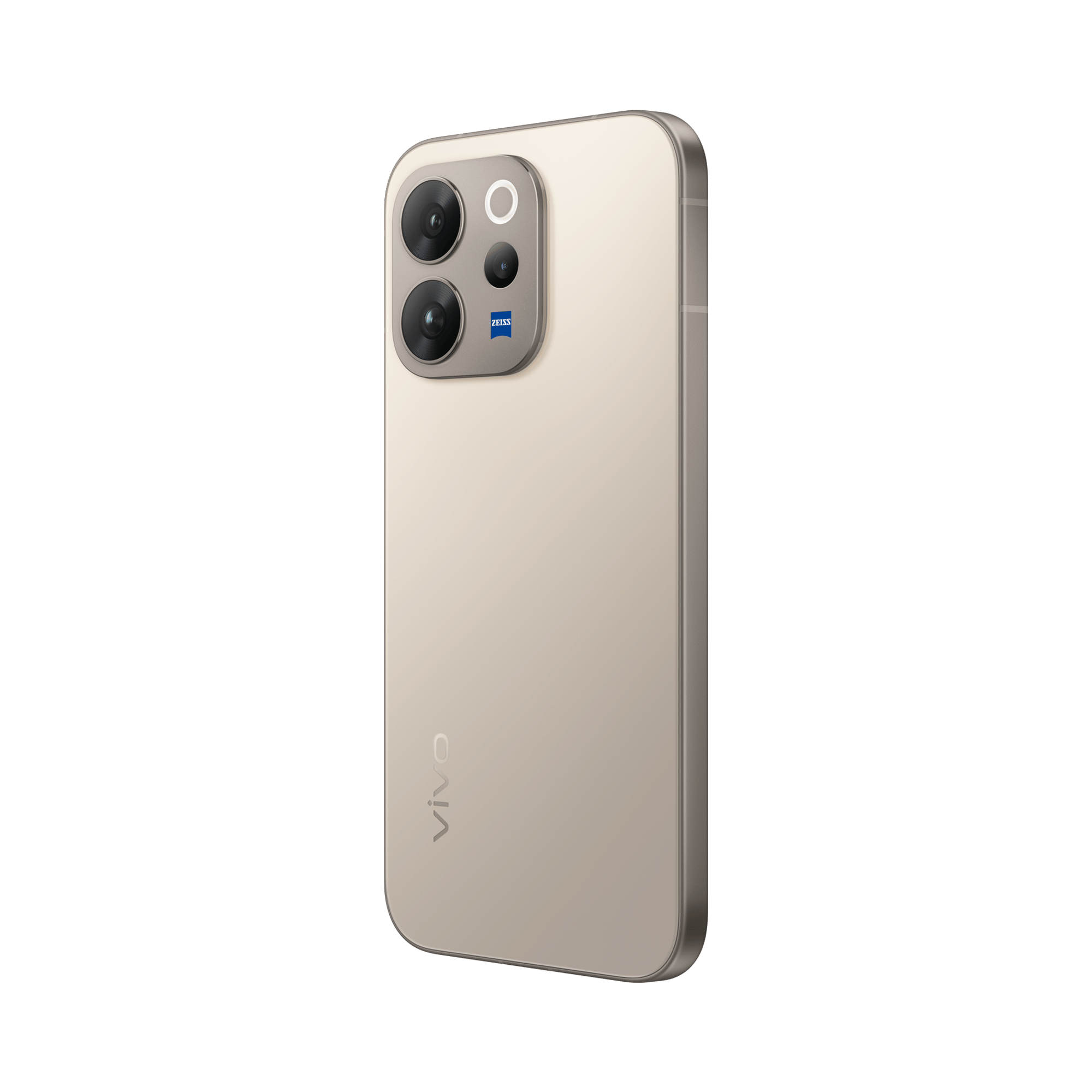 Vista lateral del vivo V70 resaltando su diseño premium y acabado pulido en gris alpino