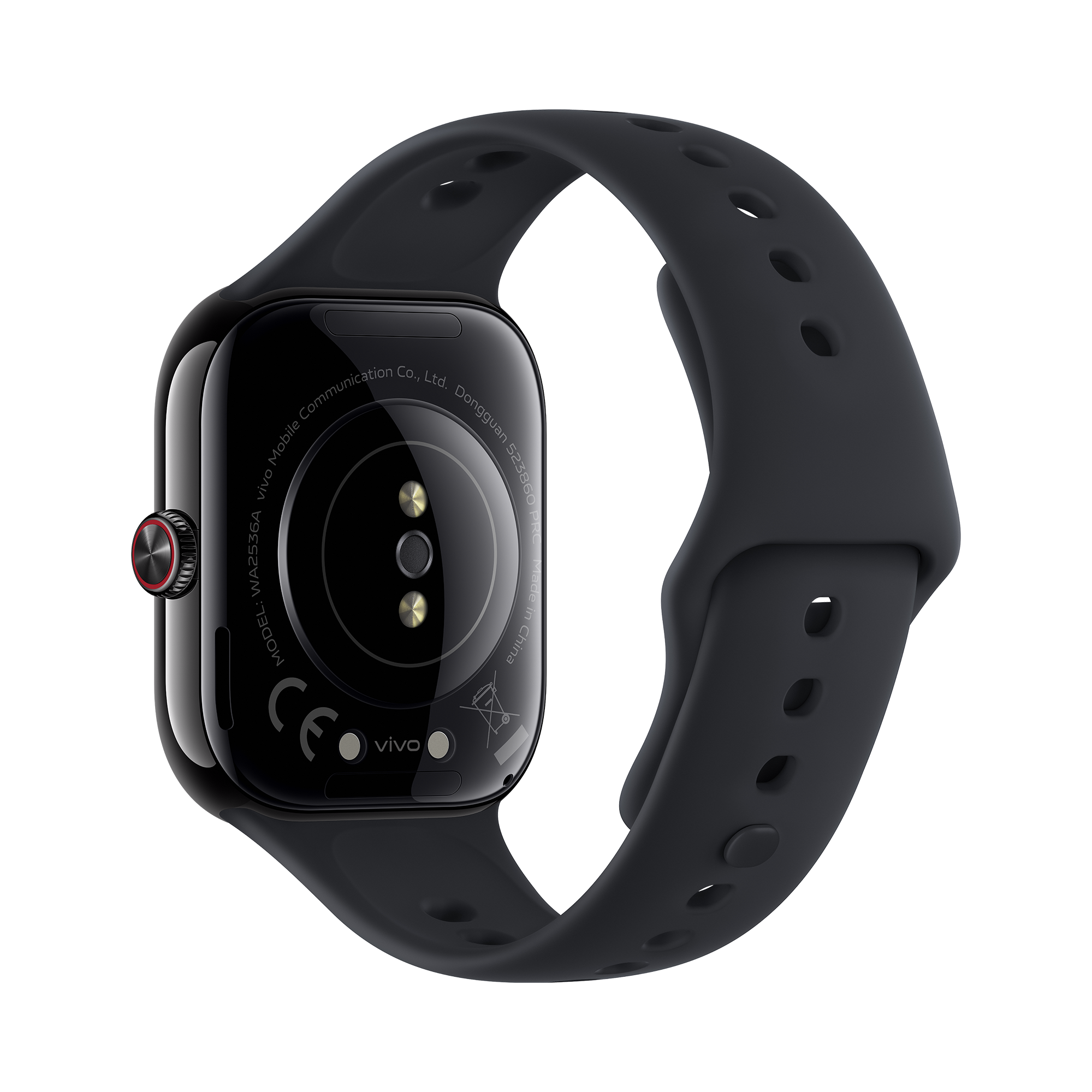 Interfaz del reloj inteligente vivo Watch GT2 Obsidian Black con seguimiento del sueño y la función de seguridad con llamada de emergencia SOS.