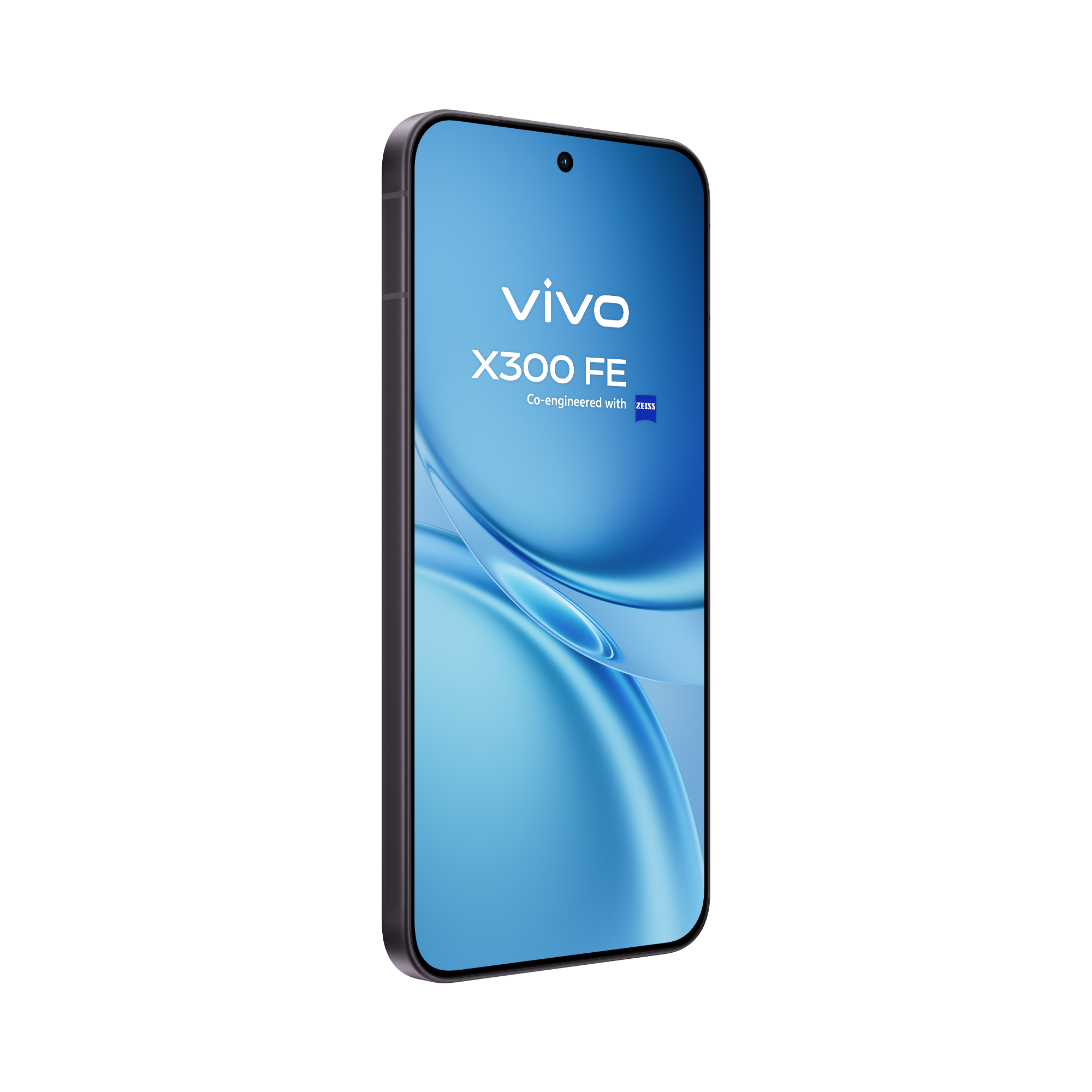 Vista del vivo X300FE Luxe Black, un móvil potente que integra el chip Snapdragon 8 Gen 5.