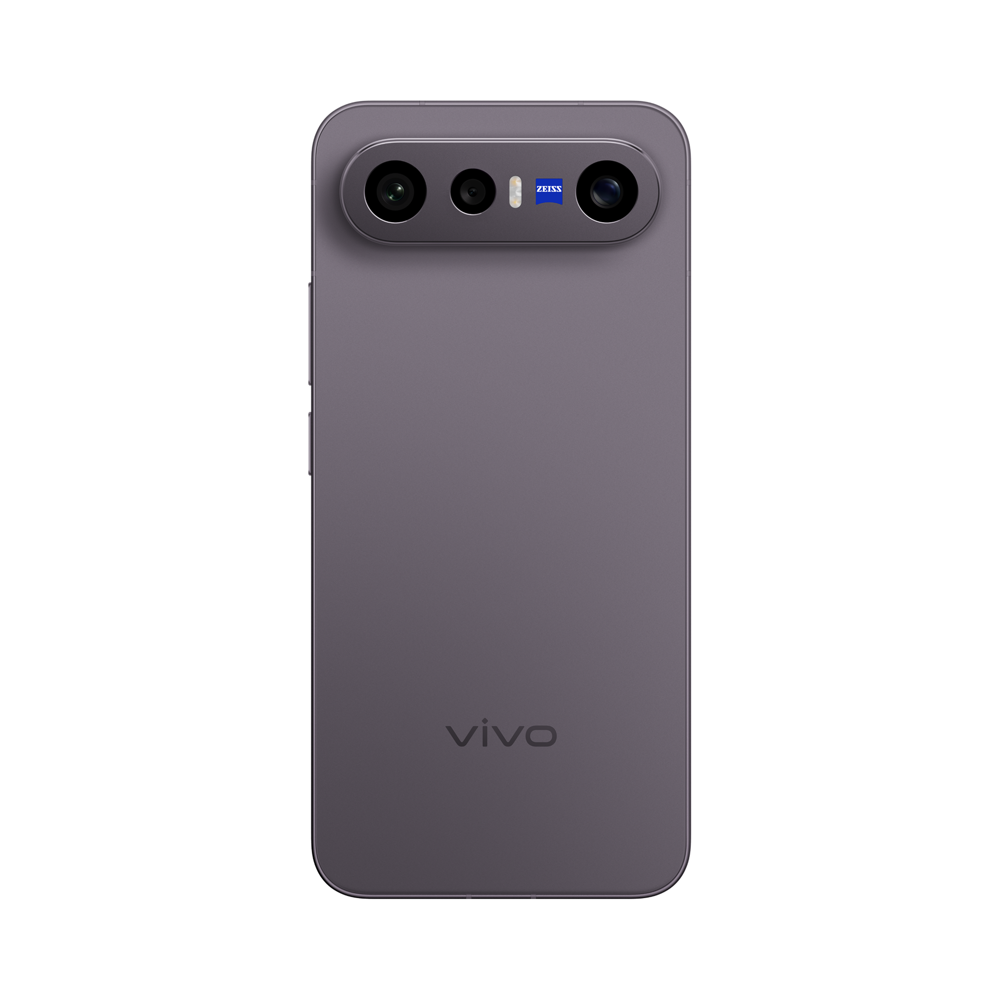 Perfil ergonómico del teléfono vivo X300FE Luxe Black diseñado para un uso cómodo con una sola mano.